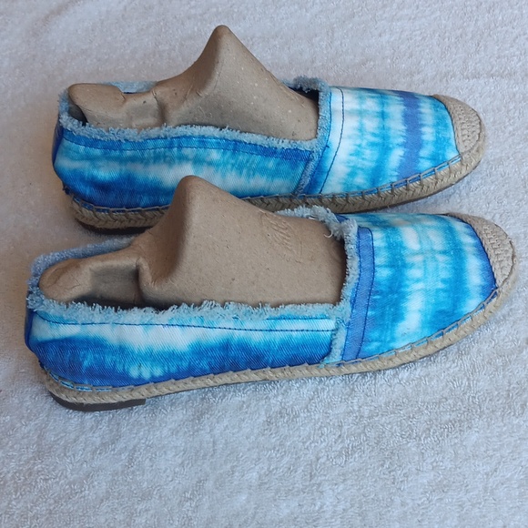 NWOT Nine West Fringed Espadrille Comfort Slip Ons - Picture 8 of 16